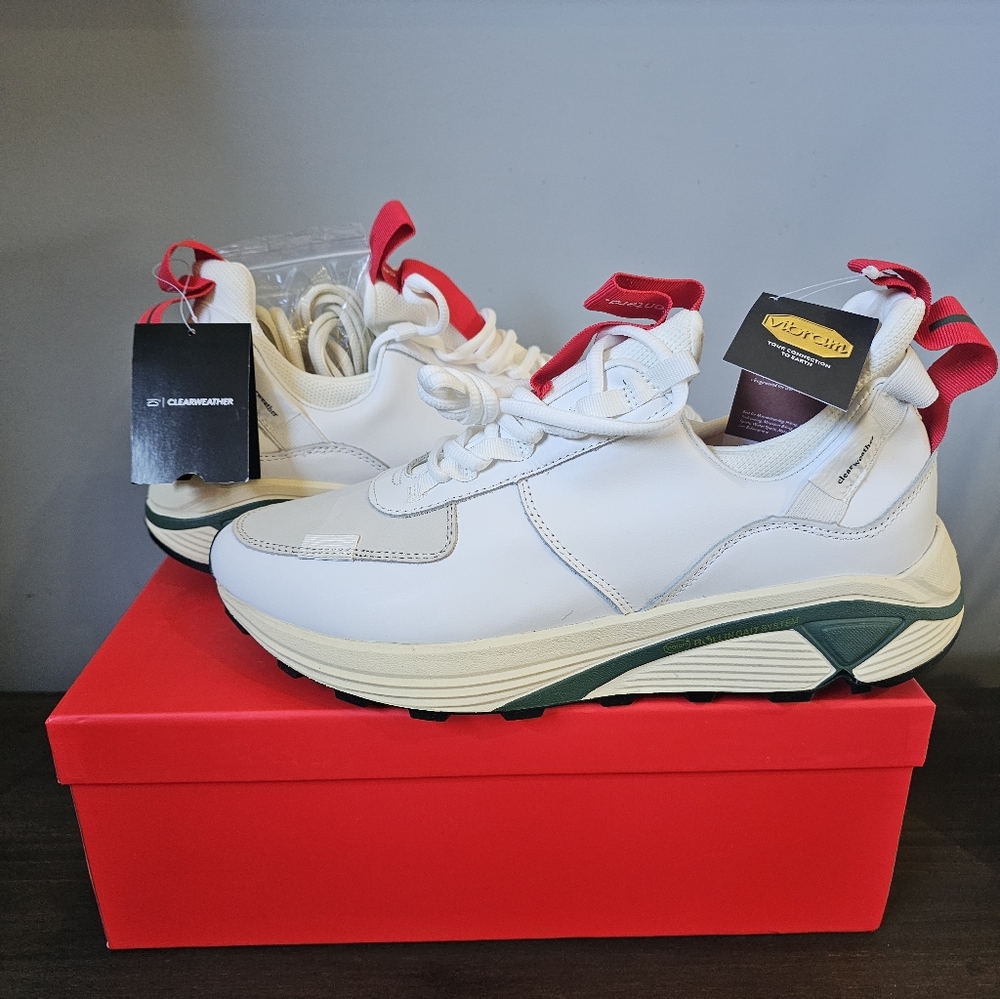 New Clearweather Brand Contera Men's 12 Sneaker Cloud Forest Vibram